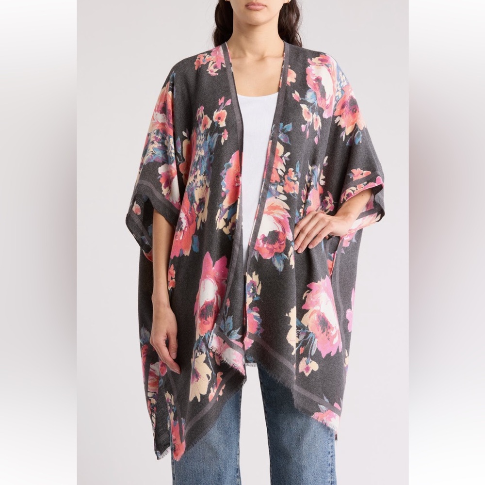 Floral Kimono Wrap Vince Camuto OS